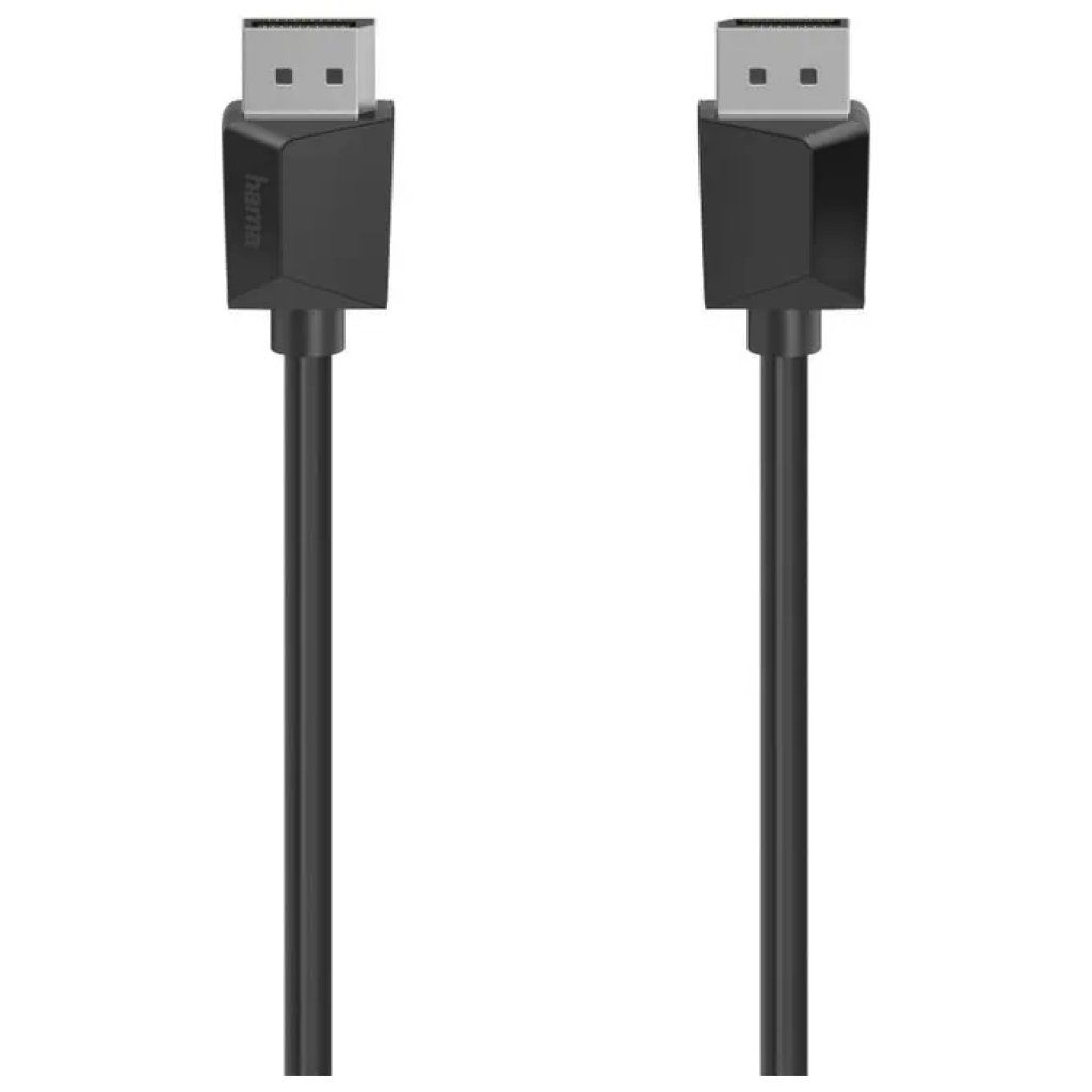 Hama Cavo DisplayPort 1.2 4K maschio-maschio, 1,5 m, nero Hama Cavo DisplayPort 1.2 4K maschio-maschio, 1,5 m, nero