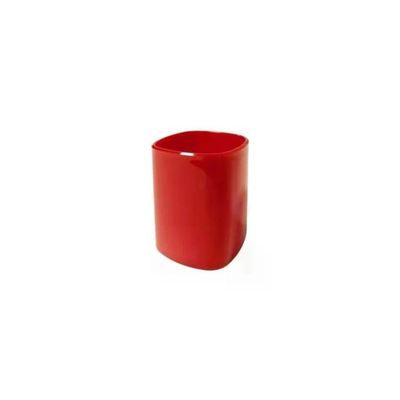 ARDA 4111ROSSO Portapenne in Polistirene Rosso Opaco