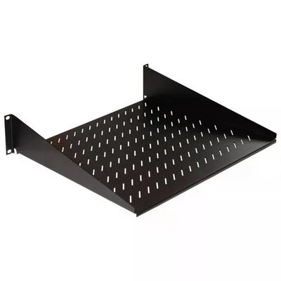 LINK LKRIP400N Ripiano Rack 19″, 1U, Profondità 400 mm, Nero