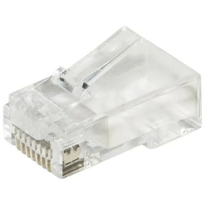 LINK LKPL86F – Connettori RJ45 Cat 6 UTP Pass Through, 100 pezzi LINK LKPL86F – Connettori RJ45 Cat 6 UTP Pass Through, 100 pezzi