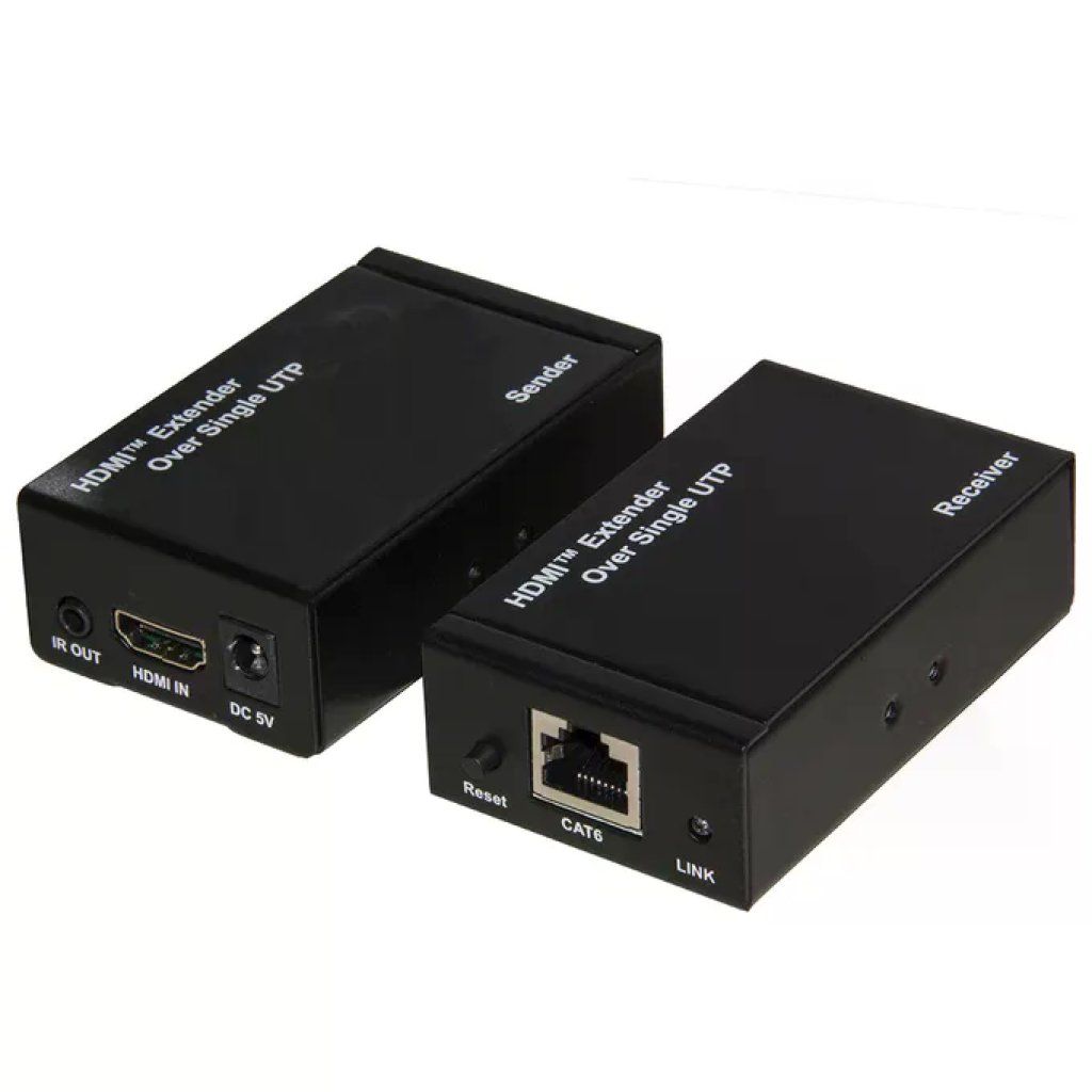 LINK LKEXT166 – Estensore HDMI 4K su cavo Cat5e/Cat6, fino a 120 m