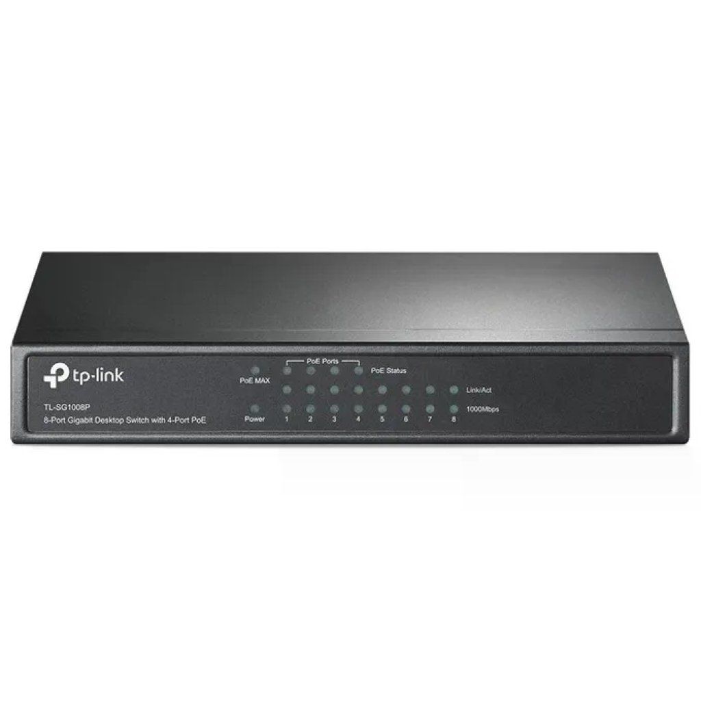 TP-Link TL-SG1008P Switch Gigabit 8 porte PoE