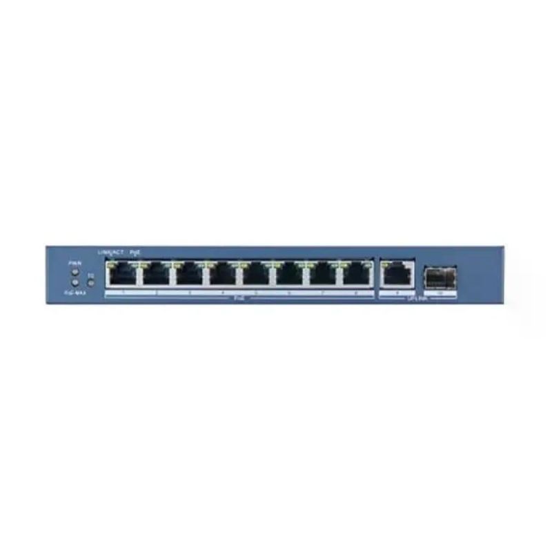 Hikvision DS-3E0510P-E Switch Gigabit PoE 10 porte, 110 W, 1 SFP