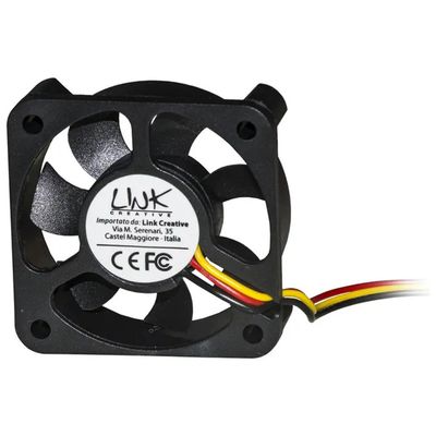 LINK LKV5010 Ventola di raffreddamento per PC 50 × 50 × 10 mm, 12 V, 3 pin, 3500 rpm LINK LKV5010 Ventola di raffreddamento per PC 50 × 50 × 10 mm, 12 V, 3 pin, 3500 rpm