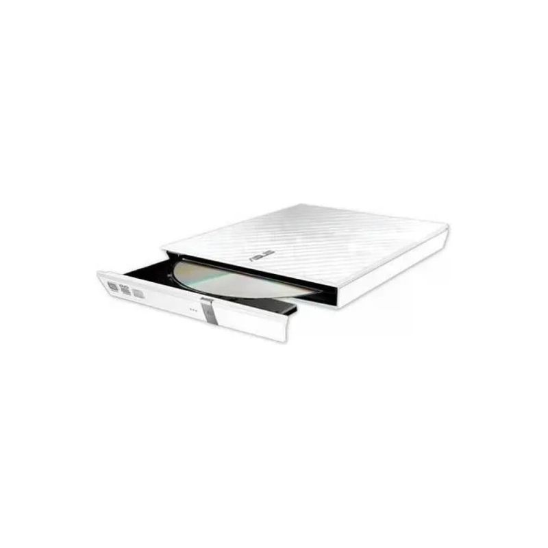 ASUS SDRW-08D2S-U LITE Masterizzatore DVD Esterno Slim USB 2.0 Bianco
