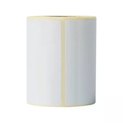 Brother BDE-1J044076-066 – Etichette adesive bianche 76 × 44 mm, 8 rotoli