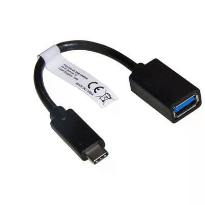 Link LKADAT122 Adattatore USB-C maschio a USB 3.0 femmina, 15 cm, nero