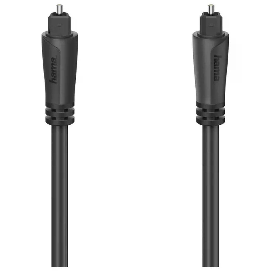 Hama 00205134 Cavo audio ottico Toslink, 1,5 m, nero Hama 00205134 Cavo audio ottico Toslink, 1,5 m, nero