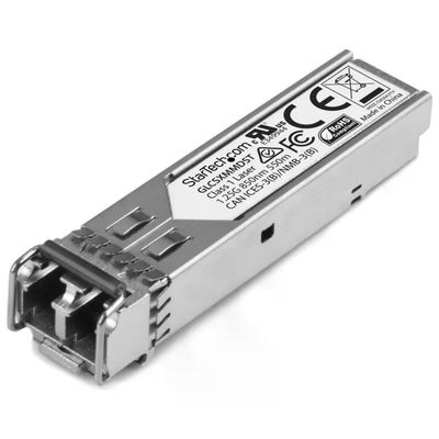 StarTech.com Ricetrasmettitore SFP Gigabit 1000BASE-SX, LC, 850 nm, 550 m, compatibile Cisco StarTech.com Ricetrasmettitore SFP Gigabit 1000BASE-SX, LC, 850 nm, 550 m, compatibile Cisco