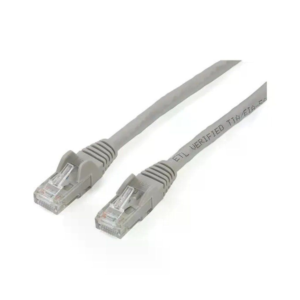 StarTech.com Cavo Ethernet Cat 6 antigroviglio 2 m grigio