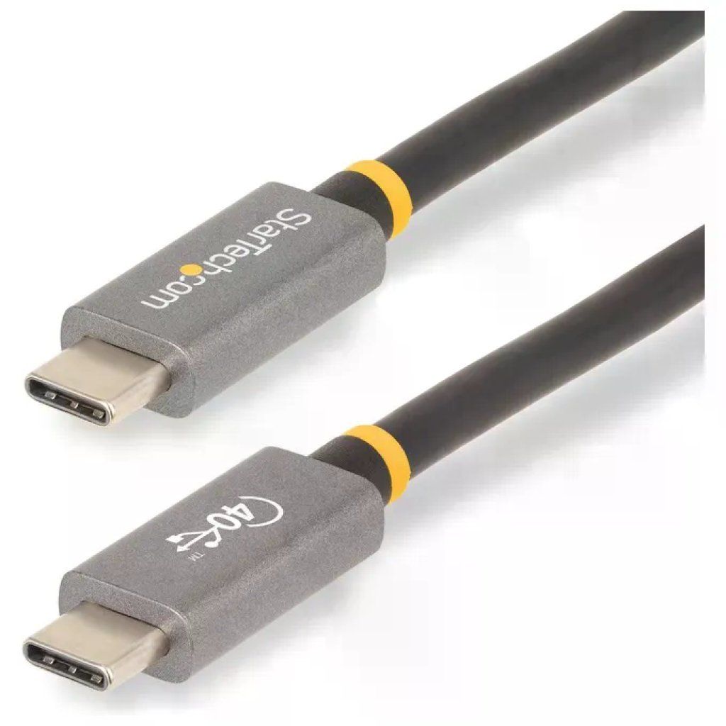 StarTech.com Cavo USB4 USB-C 40 Gbps, 1 m, certificato USB-IF