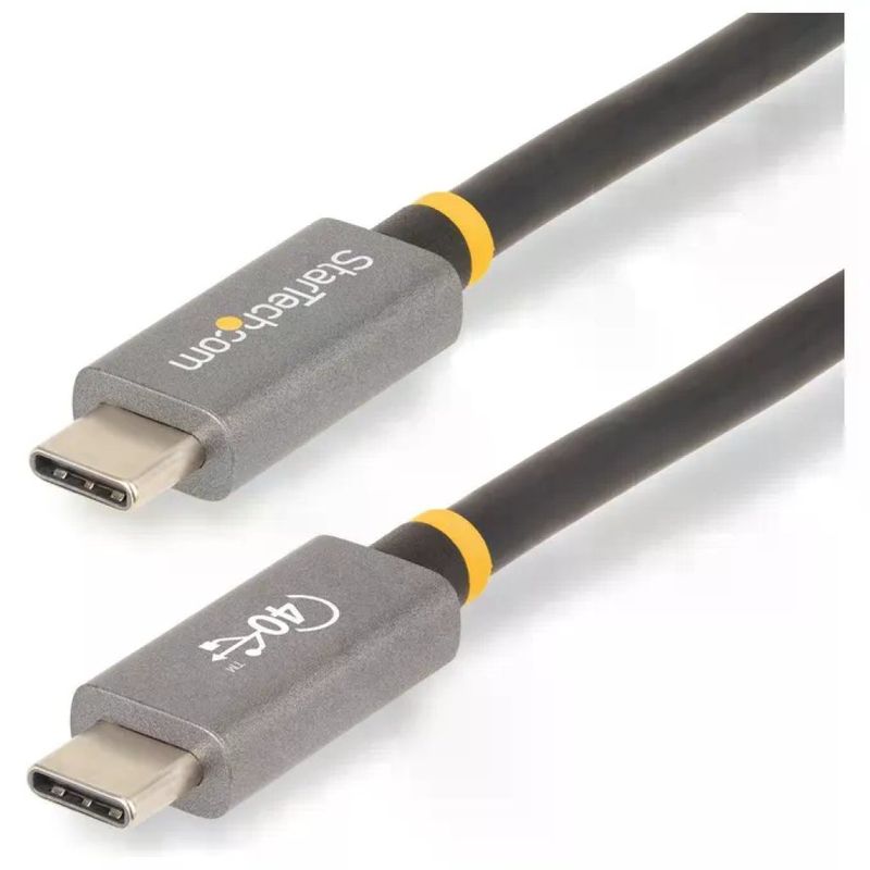 StarTech.com Cavo USB4 USB-C 40 Gbps, 1 m, certificato USB-IF