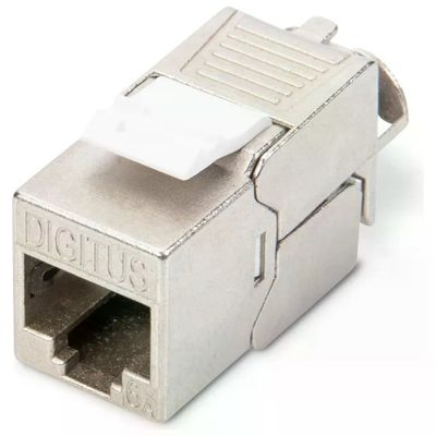 Digitus Jack Keystone RJ45 Cat 6A Schermato Toolless