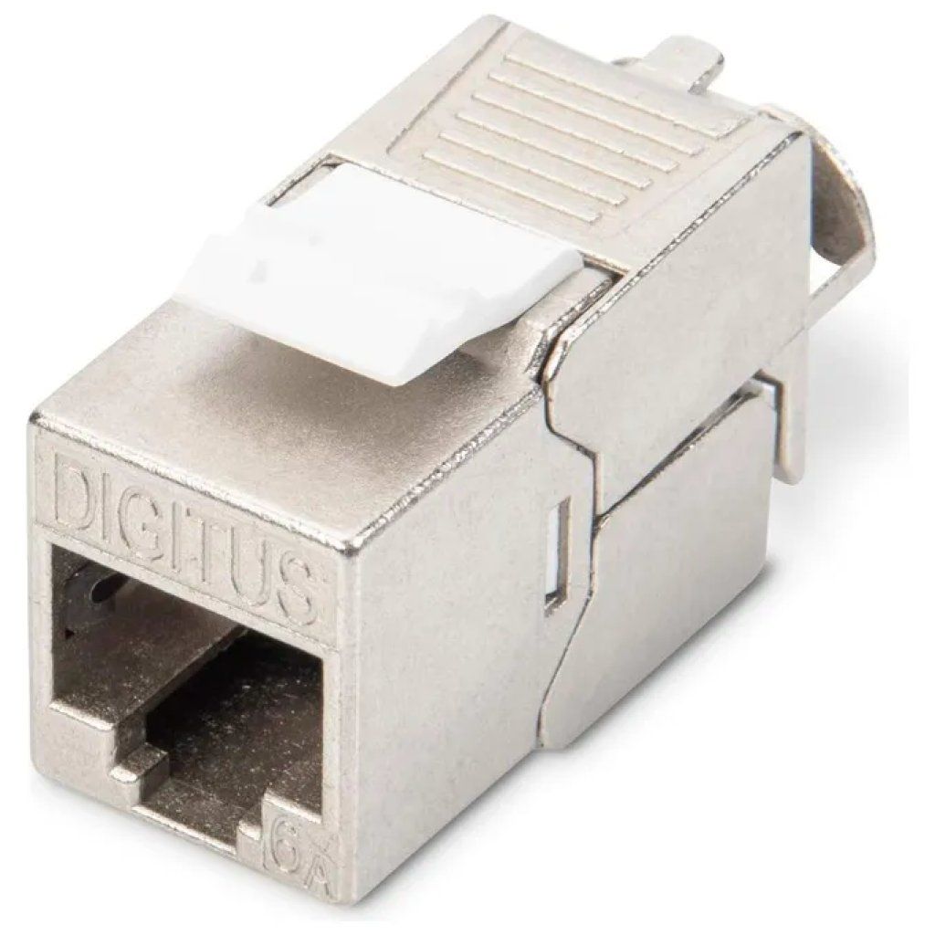 Digitus Keystone RJ45 Cat 6A Schermato Tool-Free