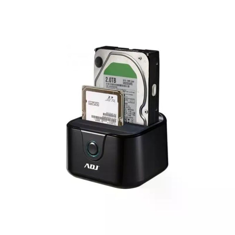 ADJ AH01T Double Docking Station USB 3.0 per HDD SATA da 2,5" e 3,5"