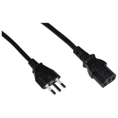 LINK LKIT30 Cavo di alimentazione 3 m, spina italiana 10A e presa IEC C13, nero LINK LKIT30 Cavo di alimentazione 3 m, spina italiana 10A e presa IEC C13, nero