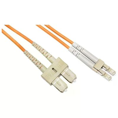 LINK Cavo fibra ottica duplex LC-SC multimodale OM2, 50/125 µm, 1 m LINK Cavo fibra ottica duplex LC-SC multimodale OM2, 50/125 µm, 1 m