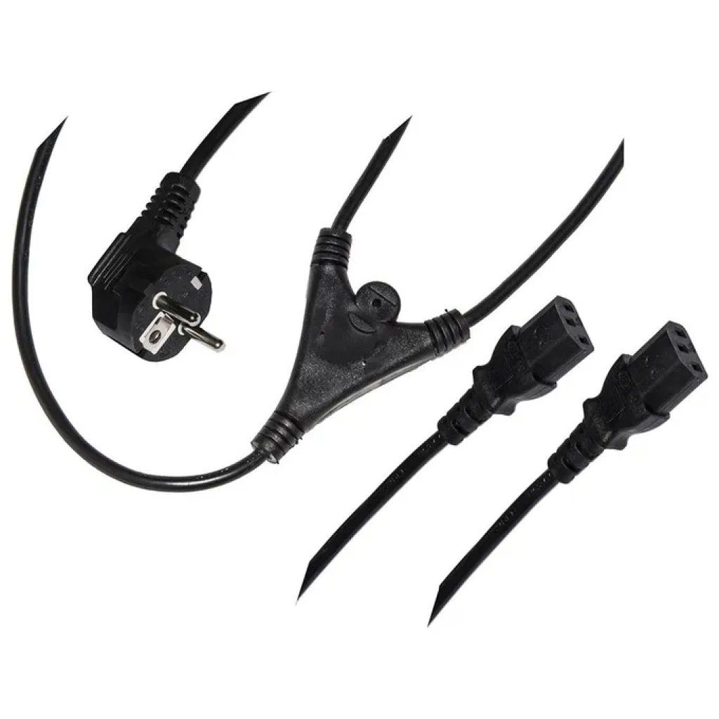 LINK LKSKX2 Cavo Schuko a 2 prese IEC C13, 1,7 m LINK LKSKX2 Cavo Schuko a 2 prese IEC C13, 1,7 m