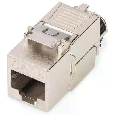 DIGITUS Modulo Keystone CAT 8.I schermato RJ45, montaggio senza attrezzi DIGITUS Modulo Keystone CAT 8.I schermato RJ45, montaggio senza attrezzi
