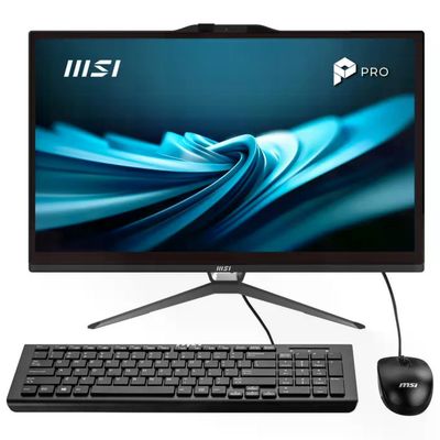 MSI PRO AP222T 14MA-613EU All-in-One 21,5" Touchscreen, Core i3-14100, 8 GB RAM, 512 GB SSD, Nero