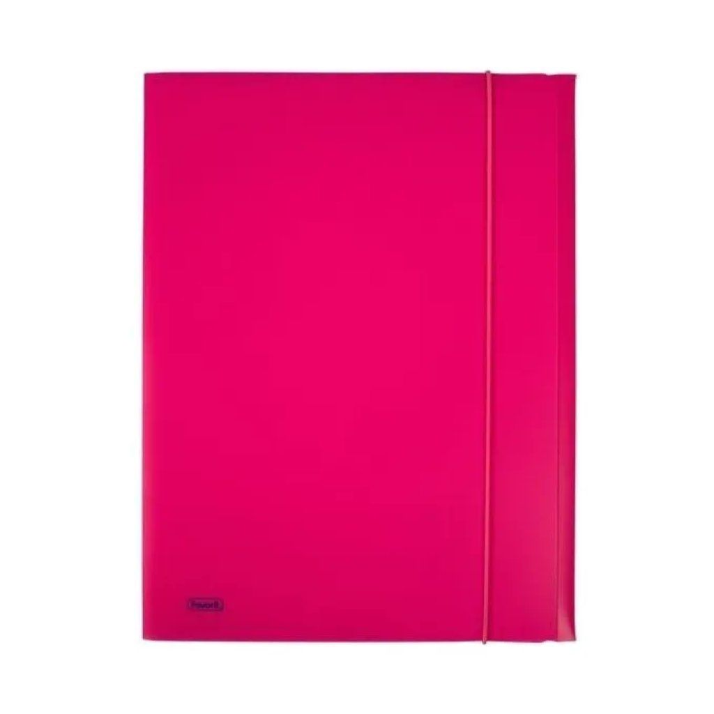 Favorit Cartella a 3 Lembi con Elastico 24 × 33 cm Fucsia Fluo Favorit Cartella a 3 Lembi con Elastico 24 × 33 cm Fucsia Fluo