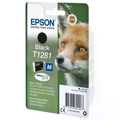 Epson Cartuccia Epson T1281 DURABrite Ultra Nero, 5,9 ml