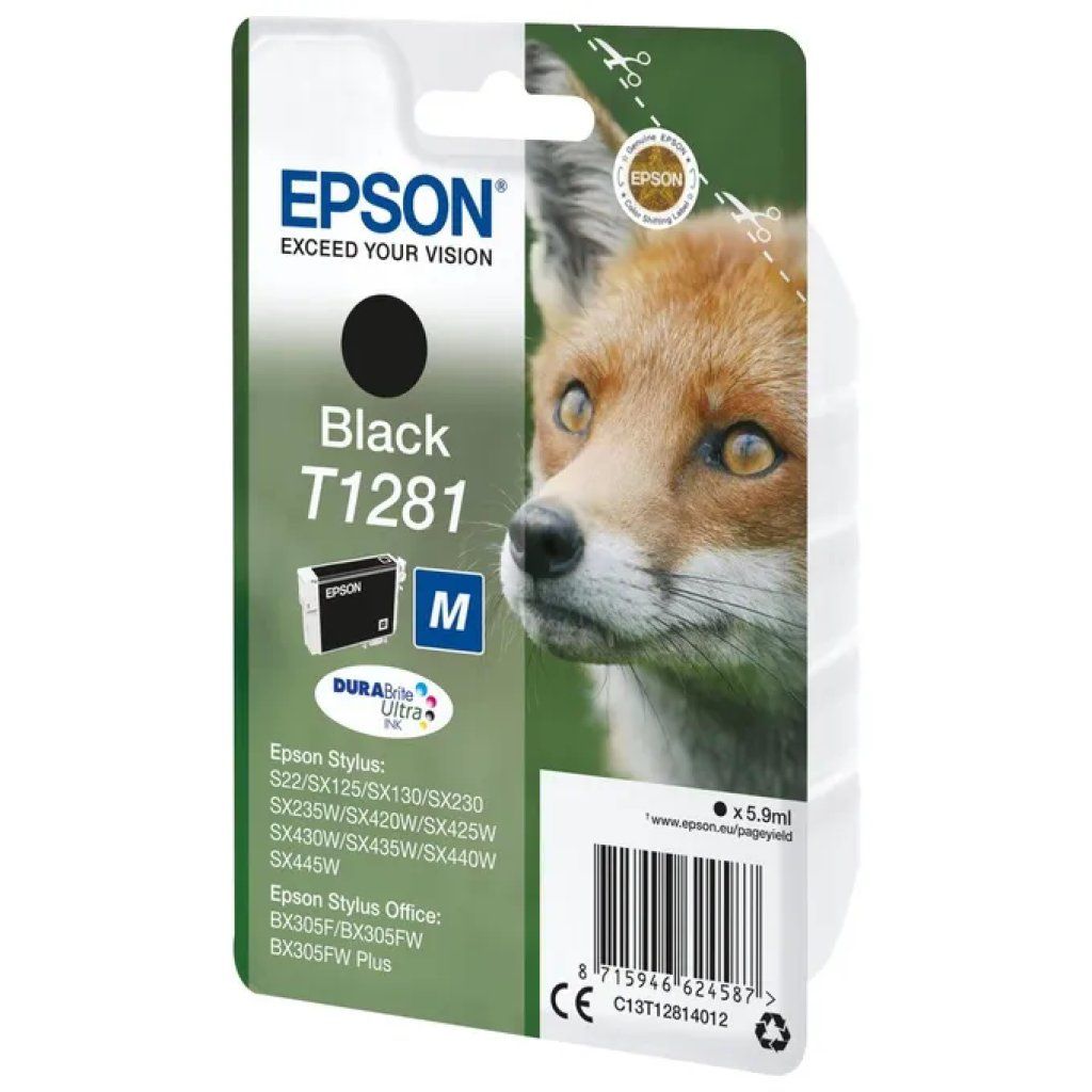 Epson Cartuccia originale Epson T1281 DURABrite Ultra nero