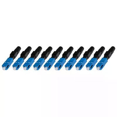 LINK Confezione da 10 Connettori Fibra Ottica SC Singlemode ad Assemblaggio Rapido