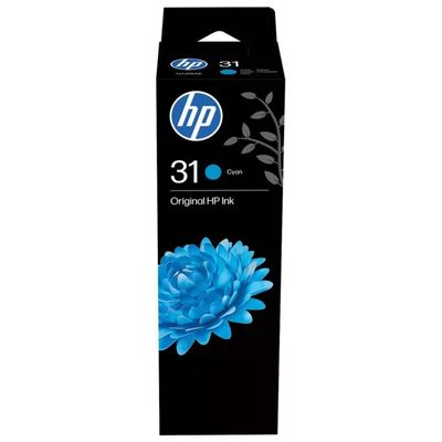 HP 31 Ciano – Flacone di inchiostro originale 70 ml, fino a 8.000 pagine HP 31 Ciano – Flacone di inchiostro originale 70 ml, fino a 8.000 pagine