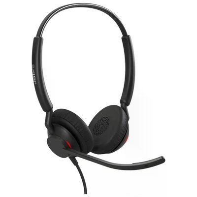 Jabra Engage 40 MS Duo – Cuffie cablate USB-A/USB-C per ufficio, nere