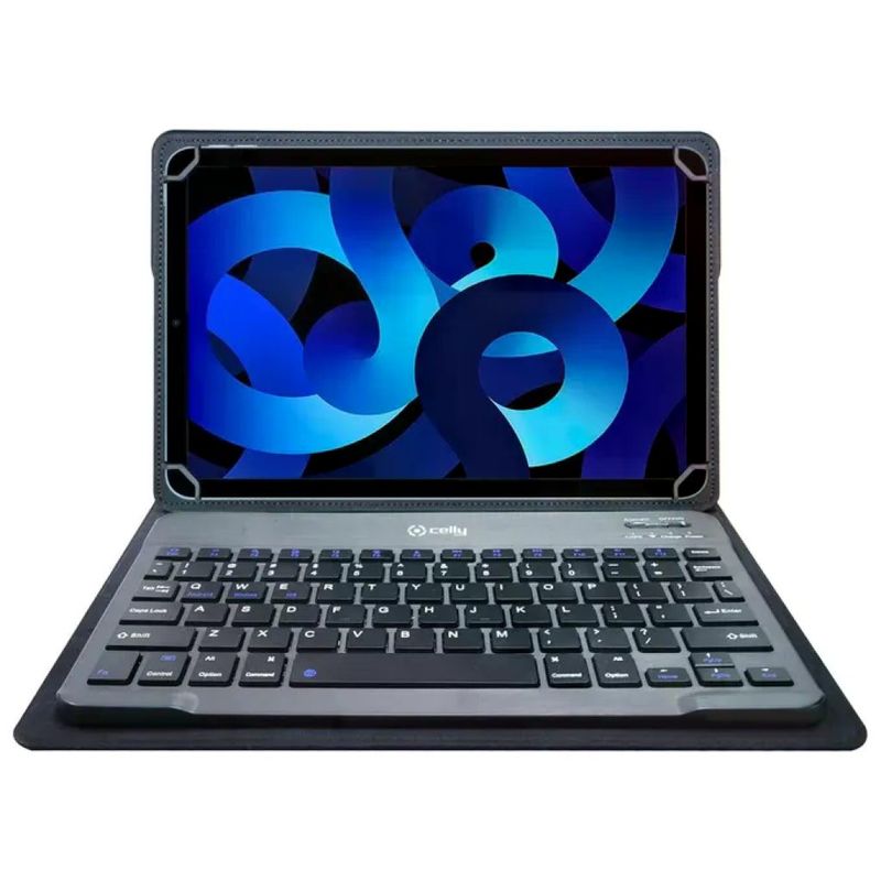 Celly Custodia Universale con Tastiera per Tablet 9-11 Celly Custodia Universale con Tastiera per Tablet 9-11" Nera
