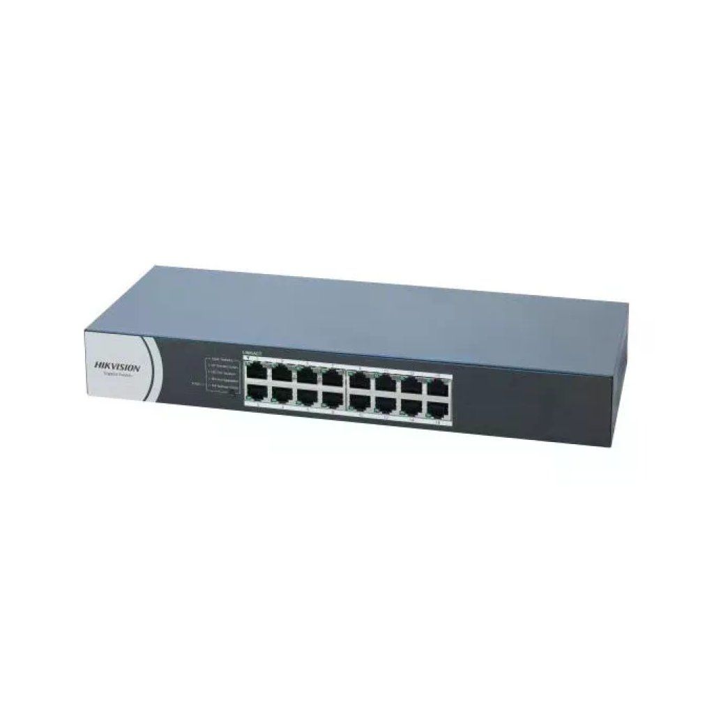 Hikvision DS-3E0516R-O Switch Gigabit Ethernet 16 Porte Rack