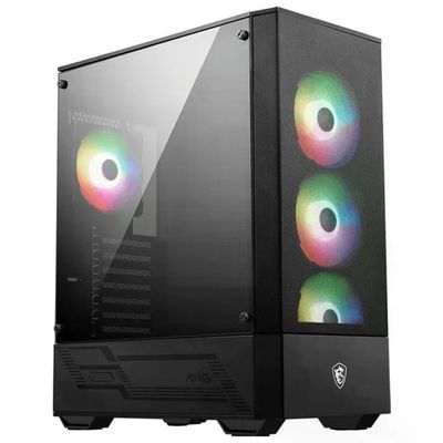MSI MAG FORGE 112R Case Midi Tower ATX Nero con 4 Ventole ARGB