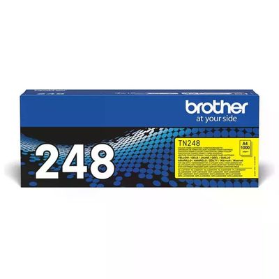 Brother TN-248Y Toner Originale Giallo, 1000 Pagine