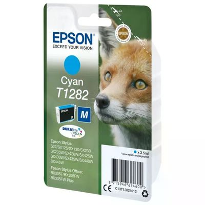Epson T1282 Ciano – Cartuccia Originale DURABrite Ultra, 3,5 ml
