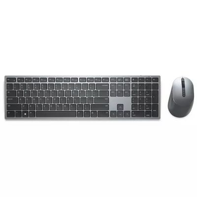 Dell Premier KM7321W Kit Tastiera e Mouse Wireless Bluetooth 5.0, QWERTY Italiano, Titanio