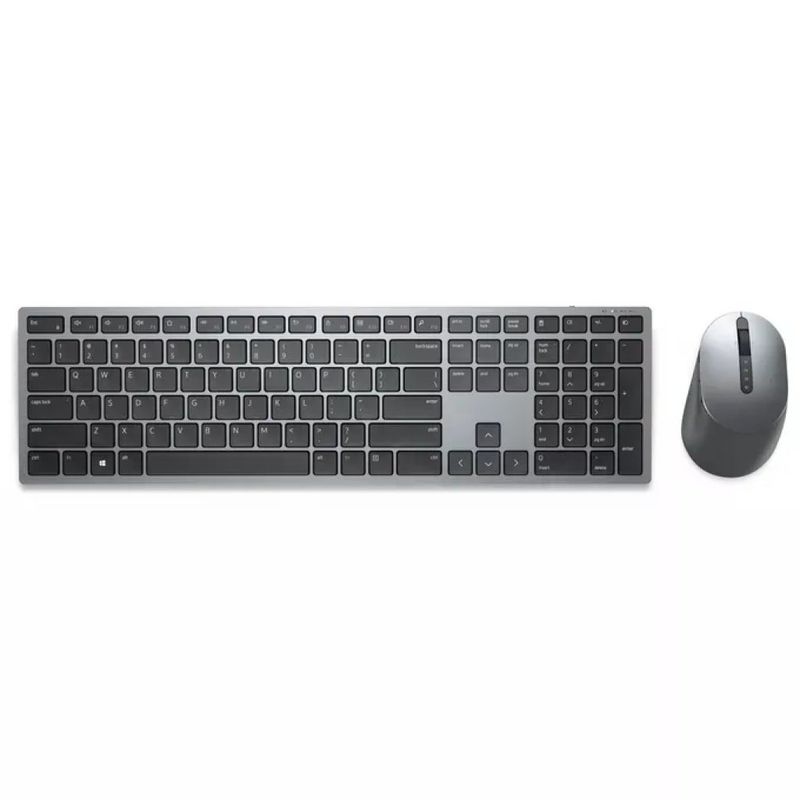Dell Premier KM7321W Kit Tastiera e Mouse Wireless Bluetooth 5.0, QWERTY Italiano, Titanio