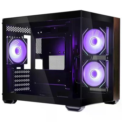 Cooler Master Elite 481 Wood Black – Case Mini Tower mATX/ITX con 3 ventole ARGB e USB-C Cooler Master Elite 481 Wood Black – Case Mini Tower mATX/ITX con 3 ventole ARGB e USB-C