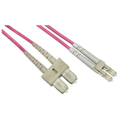 LINK Cavo fibra ottica LINK LC-SC OM4 duplex multimodale 2 m LSZH