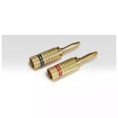 Norstone NORBANX4 – Set 4 connettori a banana placcati oro