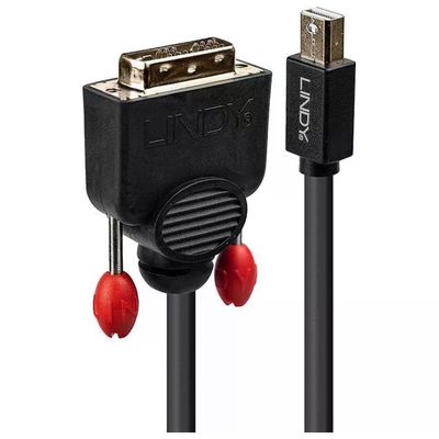 Lindy 41953 Cavo Mini DisplayPort a DVI-D, 3 m, Nero