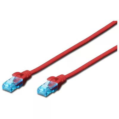 DIGITUS Cavo patch Ethernet U/UTP CAT 5e RJ45