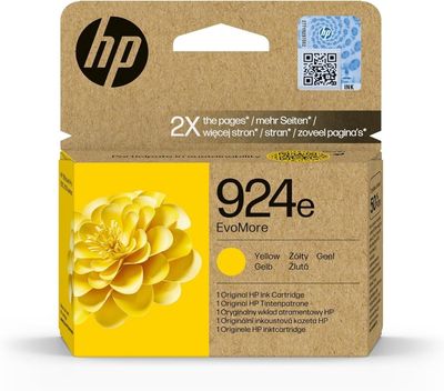 HP Cartuccia originale HP 924e EvoMore Giallo