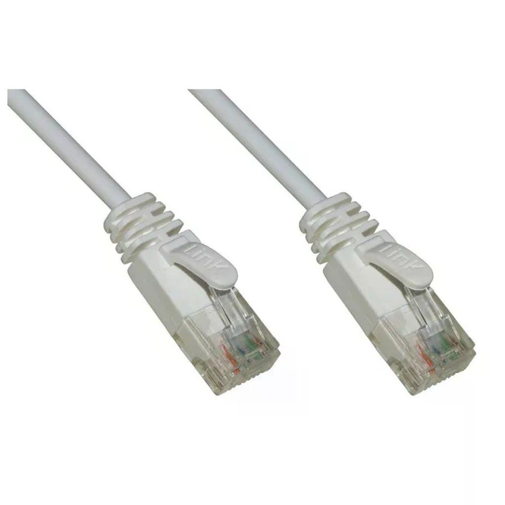 LINK Cavo Ethernet Cat 6 UTP Slim LSZH Grigio, 7,5 m LINK Cavo Ethernet Cat 6 UTP Slim LSZH Grigio, 7,5 m