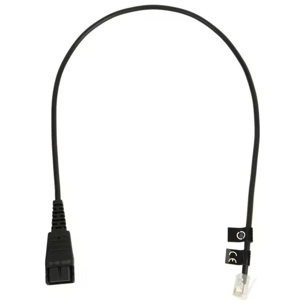 Jabra 8800-00-01 Cavo per Cuffie con Disconnessione Rapida RJ-11