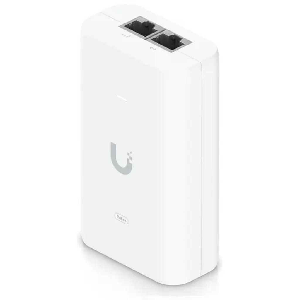 Ubiquiti U-POE++ Adattatore PoE++ Gigabit Ethernet 48V 60W IEEE 802.3at colore Bianco