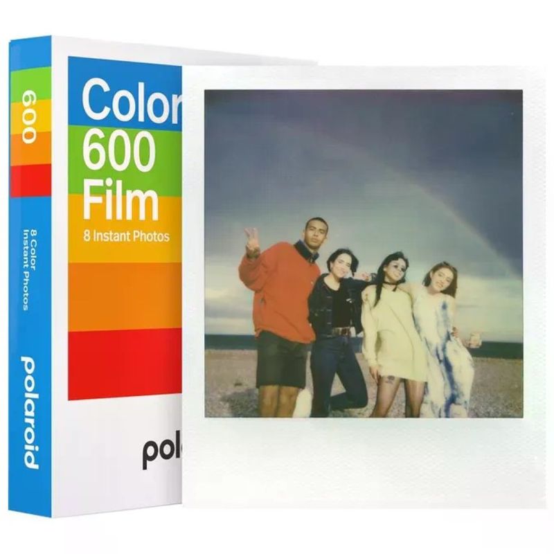 Polaroid Color 600 – Pellicola Istantanea a Colori, 8 Scatti, ISO 640