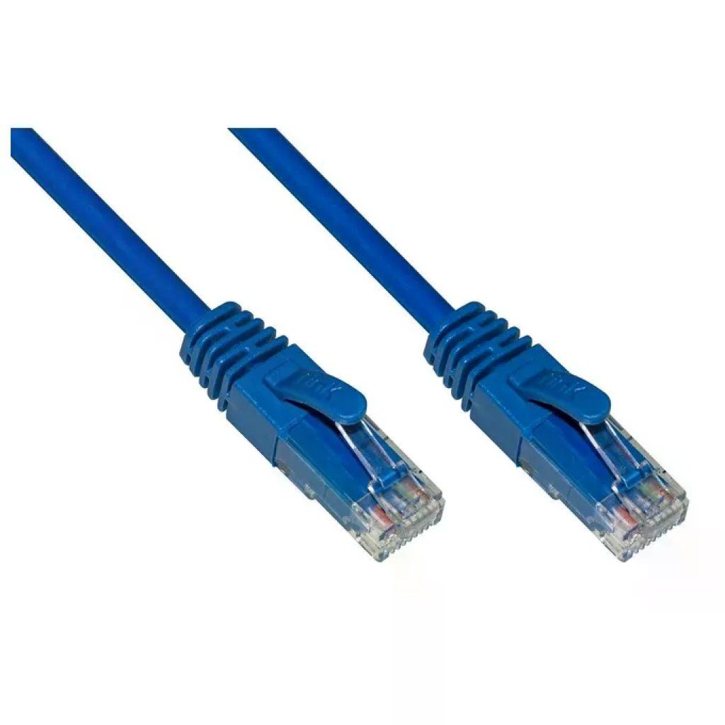 LINK Cavo di rete LINK Cat 6A U-UTP RJ45 blu, 15 m