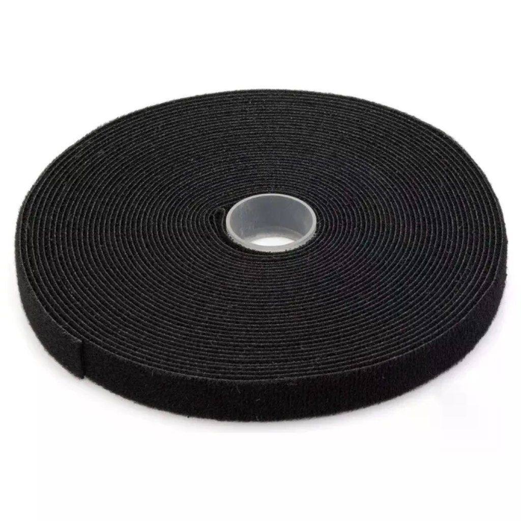 DIGITUS CABLETAPE1 – Nastro in Velcro per Cavi, Nero, 15 mm × 10 m DIGITUS CABLETAPE1 – Nastro in Velcro per Cavi, Nero, 15 mm × 10 m