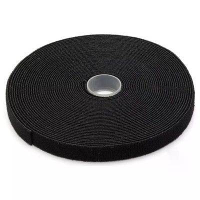 DIGITUS CABLETAPE1 – Nastro in Velcro per Cavi, Nero, 15 mm × 10 m